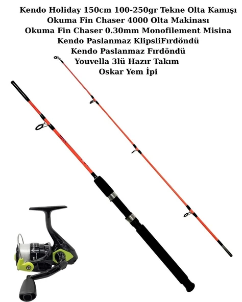 Tam Takım Tekne Olta Seti - 2