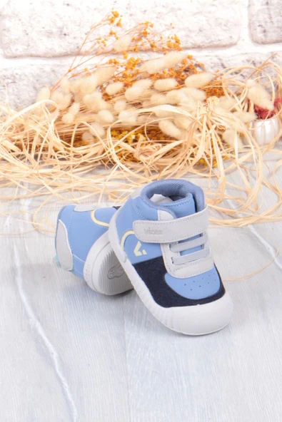 Vicco 946.E25K.402 Soli Kot Yumuşak Rahat İlk Adım Erkek Çocuk Bot - Resim 5