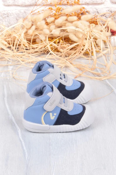 Vicco 946.E25K.402 Soli Kot Yumuşak Rahat İlk Adım Erkek Çocuk Bot - Resim 2