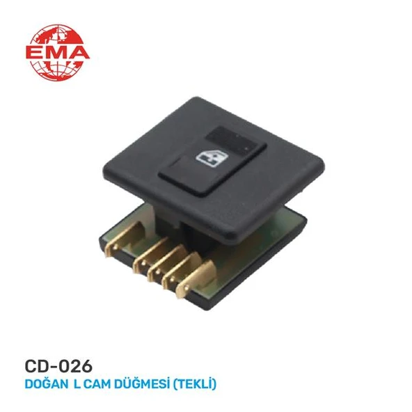 CAM AÇMA ANAHTARI FIAT UNO-DOĞAN L TEKLİ 1814499780 ürün görseli 1