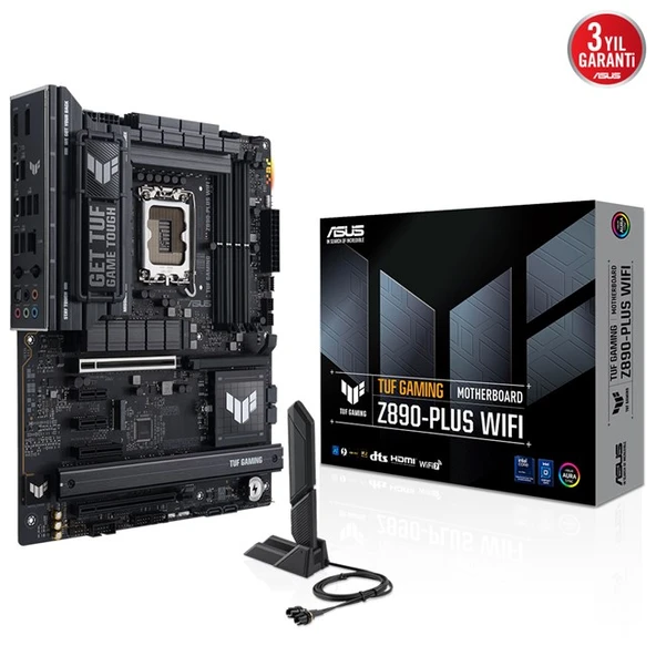 Asus Tuf Gaming Z890-Plus Wifi D5 1851P Hdmi Dp ürün görseli 1