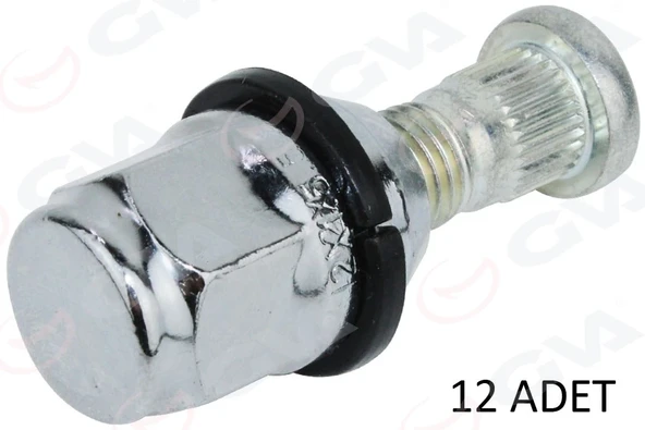 BİJON SAPLAMA SOMUN TAKIMI HYUNDAI ERA 13 FREZE PAKET 12 (12 ADET) ürün görseli