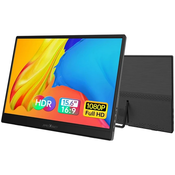 James Donkey JDP15 15.6” 60Hz FHD IPS Taşınabilir Monitör (Ölü Piksel Garantili)