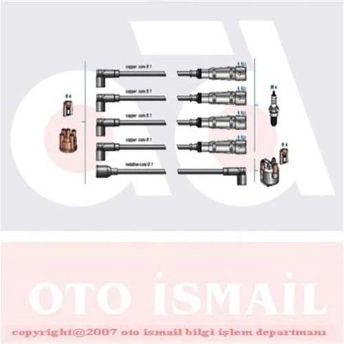 BUJİ KABLO TK POLO HB 1994-FELICIA-OCTAVIA 032905430P ürün görseli 1