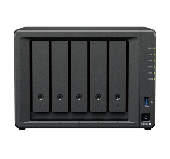 Synology DS1525PLUS 8GB (5x3.5''/2.5'') Tower NAS ürün görseli