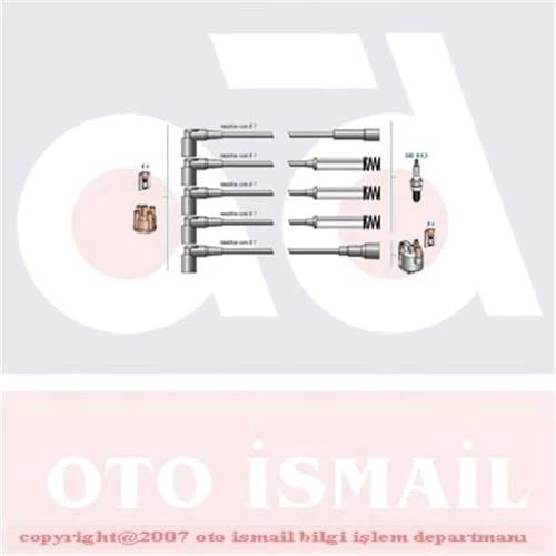 BUJİ KABLOSU OPEL A KASA TÜM MODELLER 4 TÜPLÜ 1612537 ürün görseli 1