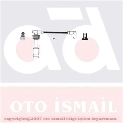 BUJİ KABLO TAKIMI ASTRA G-VECTRA B-ASTRA F-VECTRA A 1.8-2.0 165 ECOTECH-ENJEKSİYONLU 1612598 90487571 ürün görseli 1