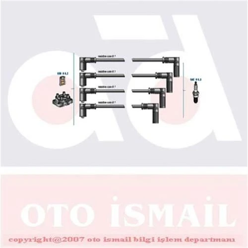 BUJİ KABLO TK TEMPRA 1.4-1.6 ENJ.-TİPO 1.6 1993-1996 7735100 ürün görseli 1
