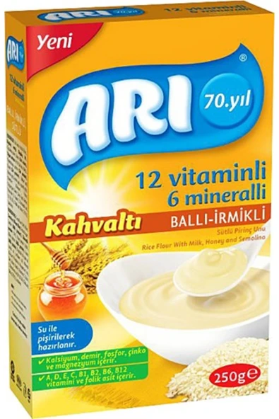 Sütlü Ballı Irmikli (KAHVALTI) Pirinç Unu 250 gr - 2