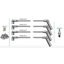 BUJİ BOBİN KABLOSU UNO 70 SX 1.4 1994-2000 KARBÜRATÖRLÜ MOTOR 7716094 7620467 ürün görseli 1