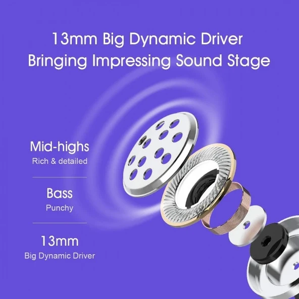 QCY T7 TWS Kulak İçi Bluetooth Kulaklık - 6