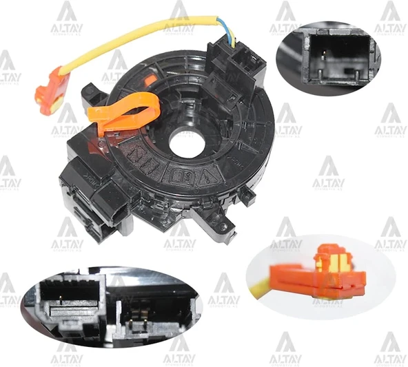 AIRBAG ÇEMBERİ (ZEMBEREK) COROLLA 2007-2011 / AVENSIS 2003-2009 / VERSO (JAPON) TEK KABLOLU 84306 12100