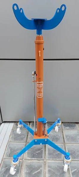 DİKEY ŞANZIMAN KRİKOSU 500KG TERS ÇEVRILEBILEN BAŞLIK ASGARI YÜKSEKLIĞI 1130MM MAKSIMIM YÜKSEKLIK 1960MMM TERS ÇEVRILEBILEN BAŞLIK ŞANZUMAN YAYLAR YAKIT DEPOI EGZOZ BORU MONTAJ VS.IŞLE HIRDAVAT HK7009 ürün görseli