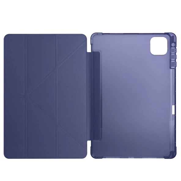 Honor Pad X9 Pro Kılıf Tri Folding Kalem Bölmeli Standlı Kılıf - Resim 6
