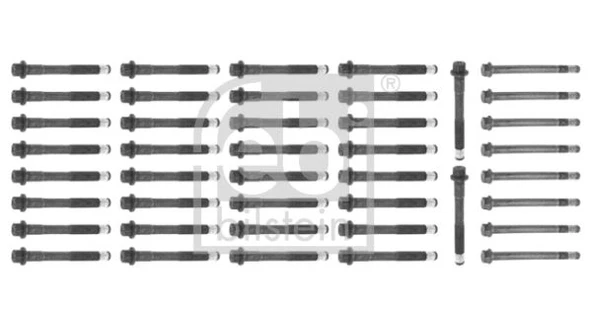 Daf Truck Silindir Kapak Civata Seti Daf 95 Xf / 65 75 85 Cf / 65 75 85 95 F…seriler 1987 2002 Arası - Febi 27404 ürün görseli 1