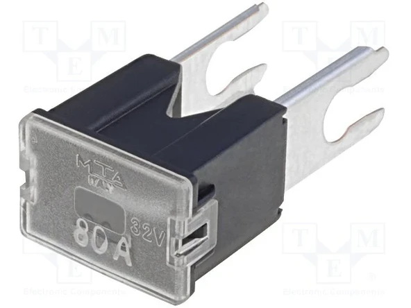 0471080 AYAKLI ERKEK SİGORTA 80 AMPER SİYAH ürün görseli