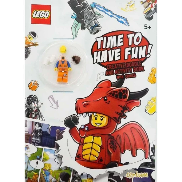 Lego Time to Have Fun: Creative Doodle and Activity Book ürün görseli 1