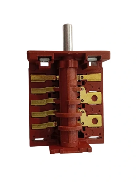 ENDER 6lı Çevirmeli Fırın Anahtarı Sürekli Döner 6 Kademe 5 Kontak - 5