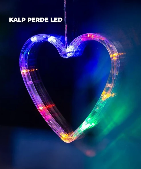 Kalpli Dekoratif RGB (Çok Renkli)  Led USB & Pilli - 3,5 Metre - Animasyonlu - Resim 2