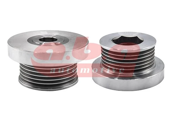 ALTERNATÖR KASNAĞI RULMANLI CLIO 2-MEGANE-KANGOO-SCENIC K4M-K4J-K9K-F4P 6 KANAL AYARLI 7701477689 7700110616 ürün görseli 1