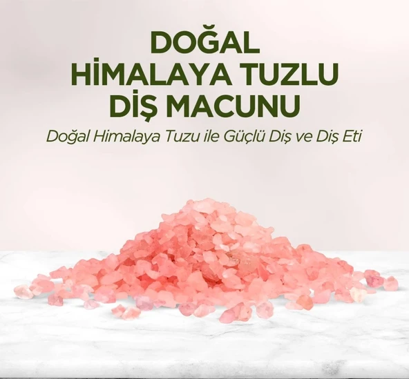 Eyüp Sabri Tuncer Doğal Diş Macunu 90 Gr Himalaya Tuzlu - 2