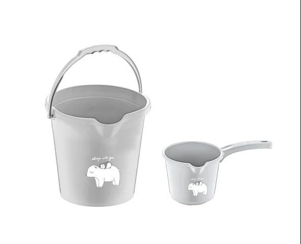 Babyjem Kova & Maşrapa Set Mat Gri - 2