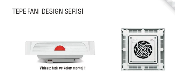 Plastim 560m3/H Desıgn Serisi Tepe Fanı - PTS5500 - Resim 3