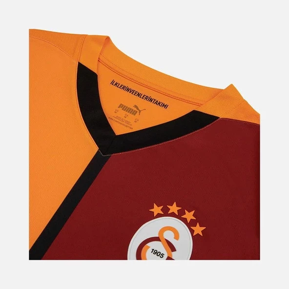 Puma 779650-01 Galatasaray 24/25 Erkek İç Saha Parçalı Forma Sarı-Kırmızı - 7