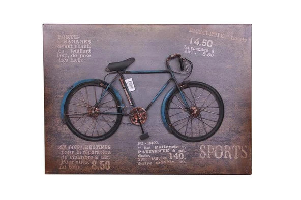 Bisiklet Tablo Vintage Pano Ev Ofis Hediyelik ürün görseli