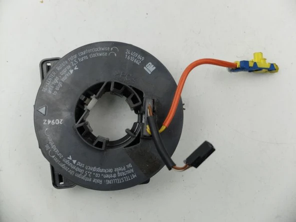 AIRBAG KONTAK ÜNITESI ZEMBEREK RADYOSUZ ASTRA G-CORSA C-COMBO C-MERIVA A-TIGRA B 199127 24459849 ürün görseli