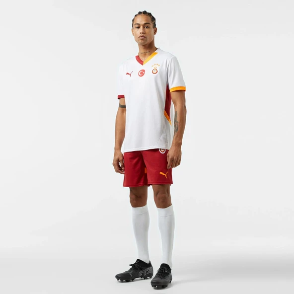 Puma 779652-02 Galatasaray 24/25 Erkek Deplasman Forması Beyaz - 3