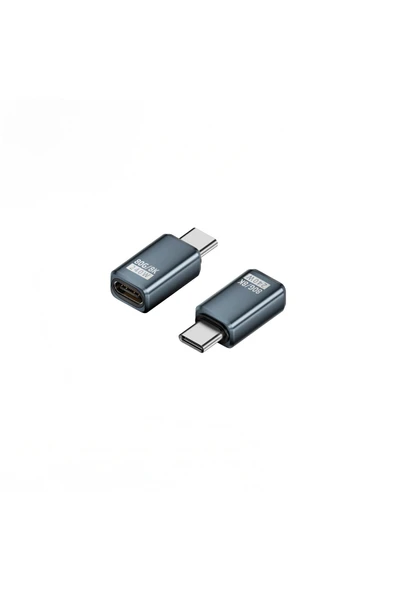 silabor TYPE-C USB 4.0 USB 240W 80 GB USB Bellek 90 Derece Dirsek Dik Açılı L Şeklinde USB4.0 Adaptörü ürün görseli