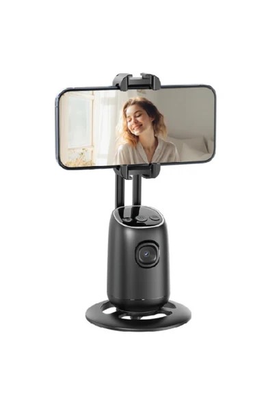 silabor Selfie Gimbal 360° Otomatik Dönme Tripod AI İzleme Çekim Quadrapod Cep Telefon Sabitleyici ürün görseli