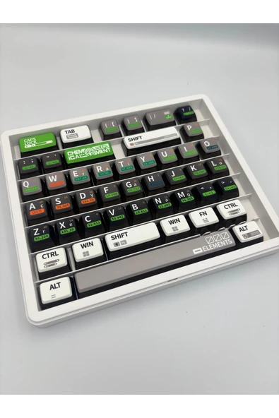 silabor 117 Tuş Mekanik Klavye Keycaps PBT Tuş Takımı Kutulu Tuş-Switch Sökme Aparatı ile Gönderim ürün görseli 1