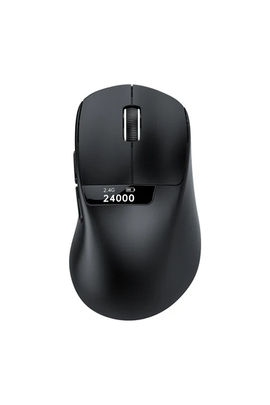 FreeWolf A7 Üç Mod Kablosuz Fare Hafif PAW3311 Oyun BT Ekran Fare RGB Şarj Standı Fare ile ürün görseli