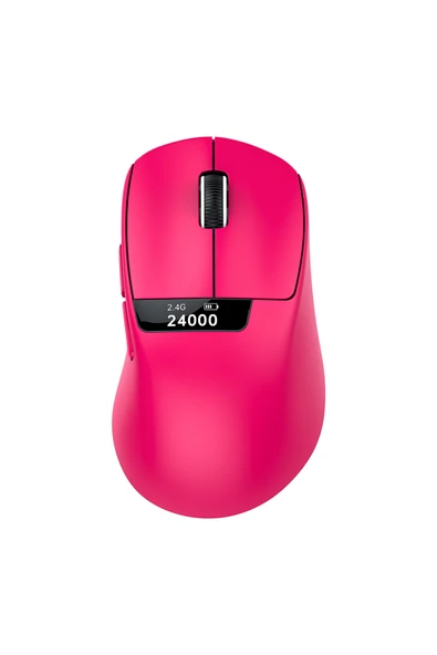 FreeWolf A7 Üç Mod Kablosuz Fare Hafif PAW3311 Oyun BT Ekran Fare RGB Şarj Standı Fare ile ürün görseli