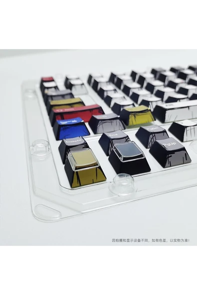 silabor 141 Tuş Keycaps Süblimasyon PBT Klavye Tuş Mekanik Klavye Tuş Takımı - Resim 5