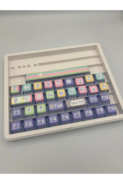 silabor 117 Tuş Mekanik Klavye Keycaps PBT Tuş Takımı Kutulu Tuş-Switch Sökme Aparatı ile Gönderim ürün görseli