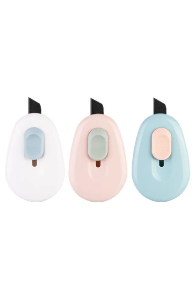 silabor Mini Maket Bıçağı Asortili 6 cm Utility Knife - Resim 2