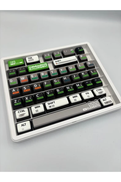 silabor 117 Tuş Mekanik Klavye Keycaps PBT Tuş Takımı Kutulu Tuş-Switch Sökme Aparatı ile Gönderim - Resim 2