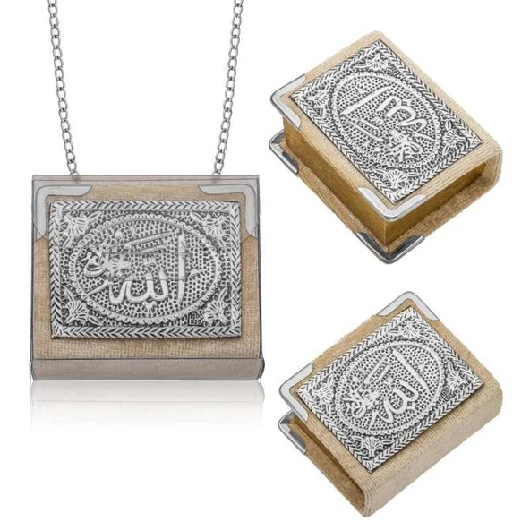 Gümüş Zincirli  Kur'anı-ı Kerim ürün görseli 1