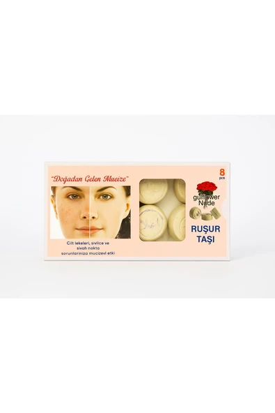 aleyna baharat Orjinal 8 Adet Iran Ruşur Taşı Mühürlü Doğal Peeling - Resim 3