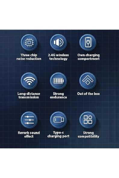 silabor Kablosuz Yaka Mikrofonu Çift Klipsli Type-C Telefon Canlı Yayını Dış Mekan Kaydı için - Resim 7