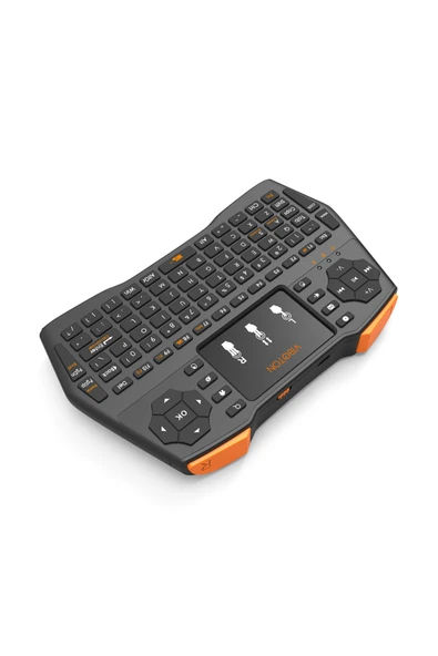 silabor i8 Plus Kablosuz Klavye, 2.4G Hava Faresi, Mini Mouse TV Kutusu, Akıllı TV ve Bilgisayarlarla Uyumlu - Resim 2