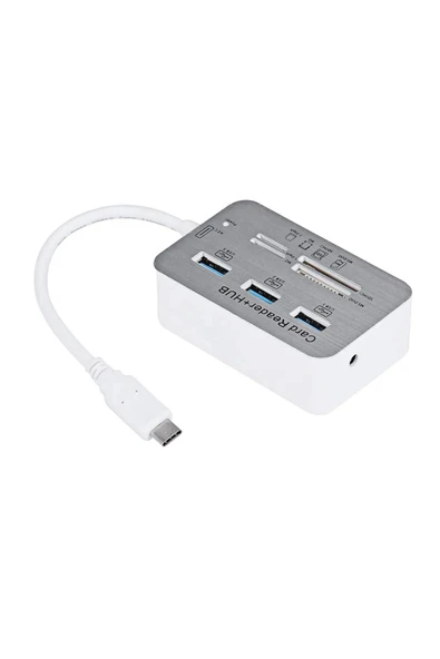 silabor Type-c Hub Kart Okuyucu 5 in 1 - Resim 7
