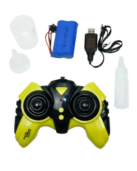 Vardem Uzaktan Kumandalı Full Fonksiyon 2.4GHz Şarjlı Su Atan Tornado Tank Sarı 666806 - Resim 3