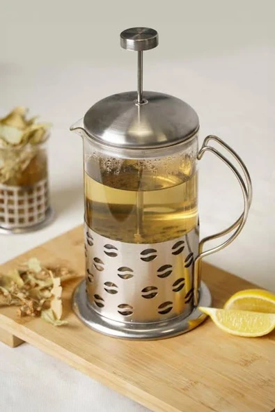 Borosilikat Cam French Press 600 ml ürün görseli