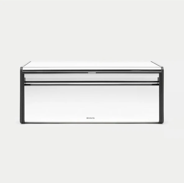 Brabantia Brilliant Steel Köşeli Ekmek Kutusu( Siyah Çerçeveli) ürün görseli 1