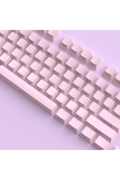 silabor 131 Tuş Keycaps ABS Tuş Takımı Yan Tuş Harf Mekanik Klavye Keycaps - Resim 4
