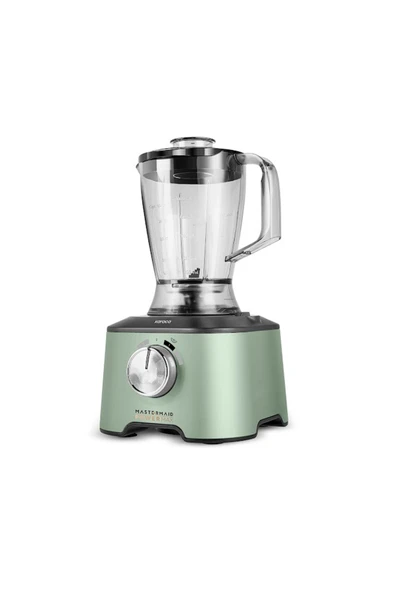 Karaca Mastermaid Power Max 11 in 1 Mutfak Robotu 2500W Soft Green - Resim 2